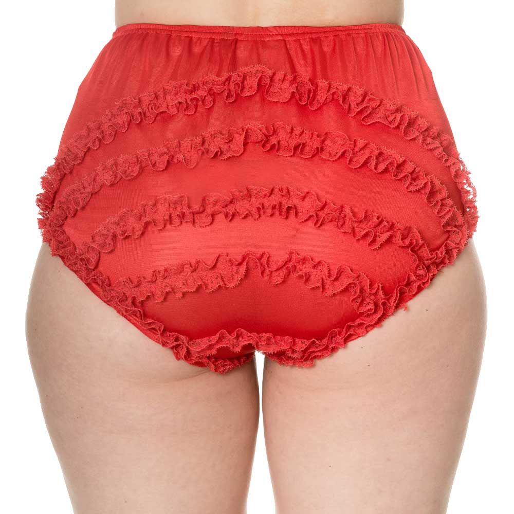 Dancing Days - Frills are fun Slip - Ruffle - Rood